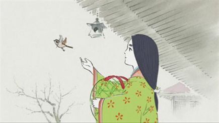 在古老的日本童话里，诞生在竹笋里的“辉夜姬”，是一个被贬下凡的月宫公主。