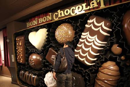 日本长崎县推出甜腻巧克力主题馆 巧克力控的天堂【4】